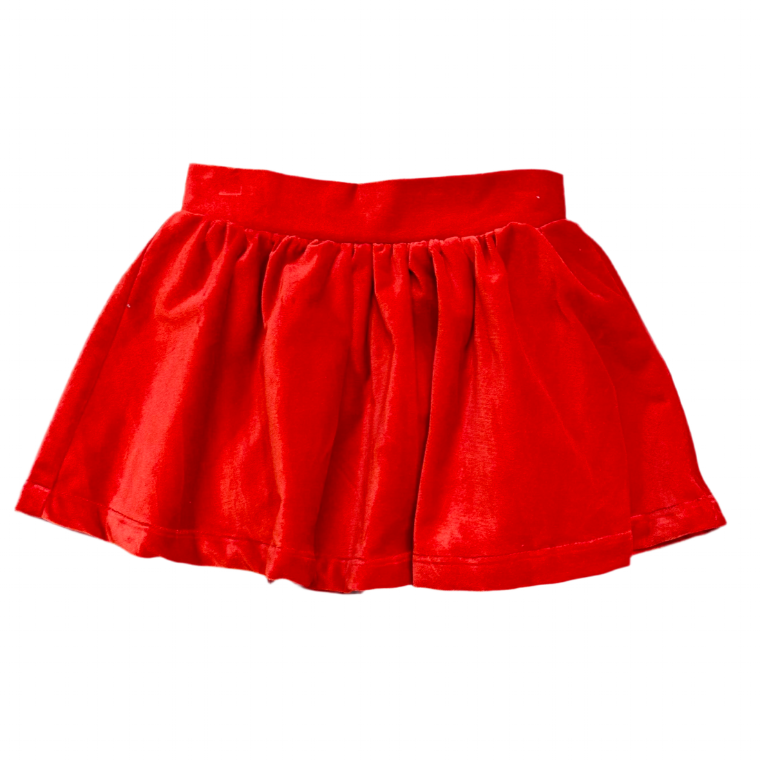 Red Velvet Skirt