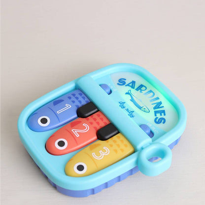 Bitzy Tunes™ Sardines Light-up Interactive Piano Toy