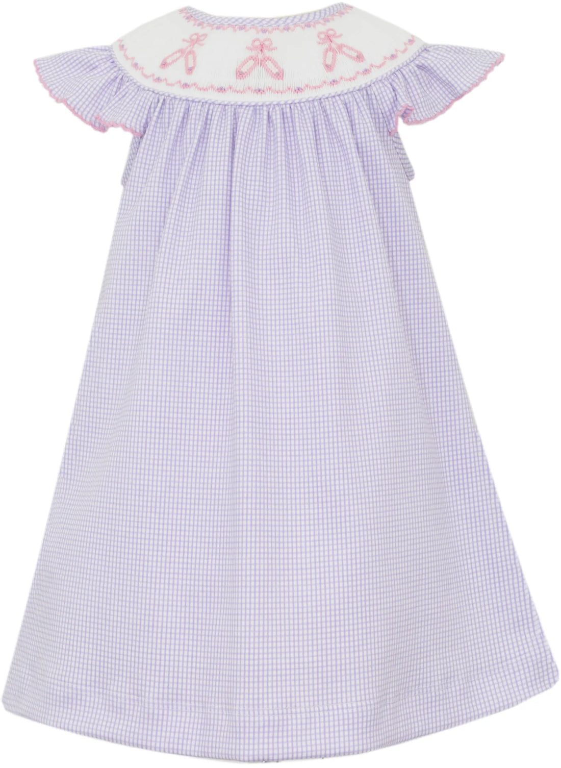 Ballet Slippers Smocked Dress