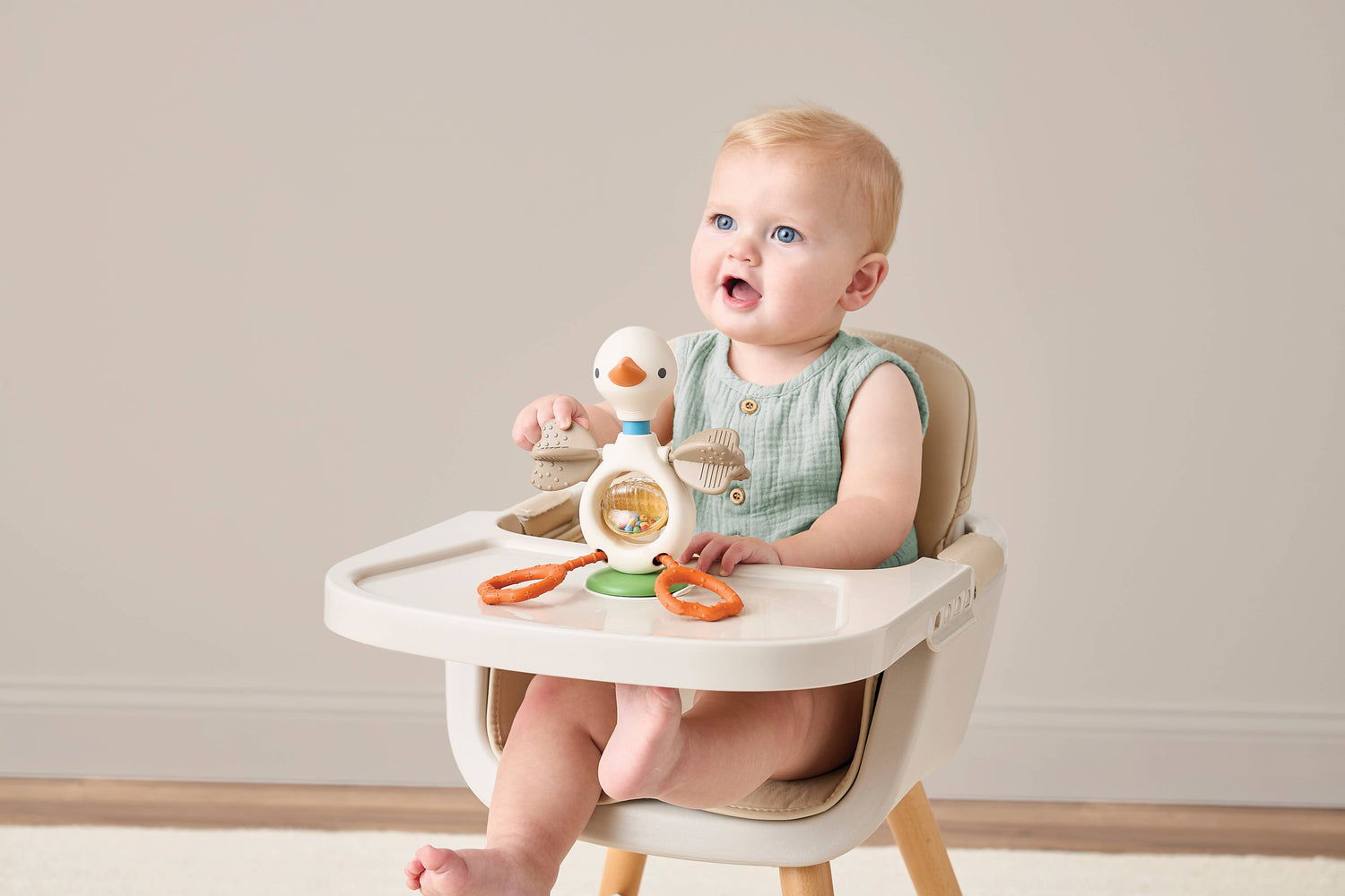 Itzy Twist &amp; Bop™ - High Chair Sensory Toy Goose
