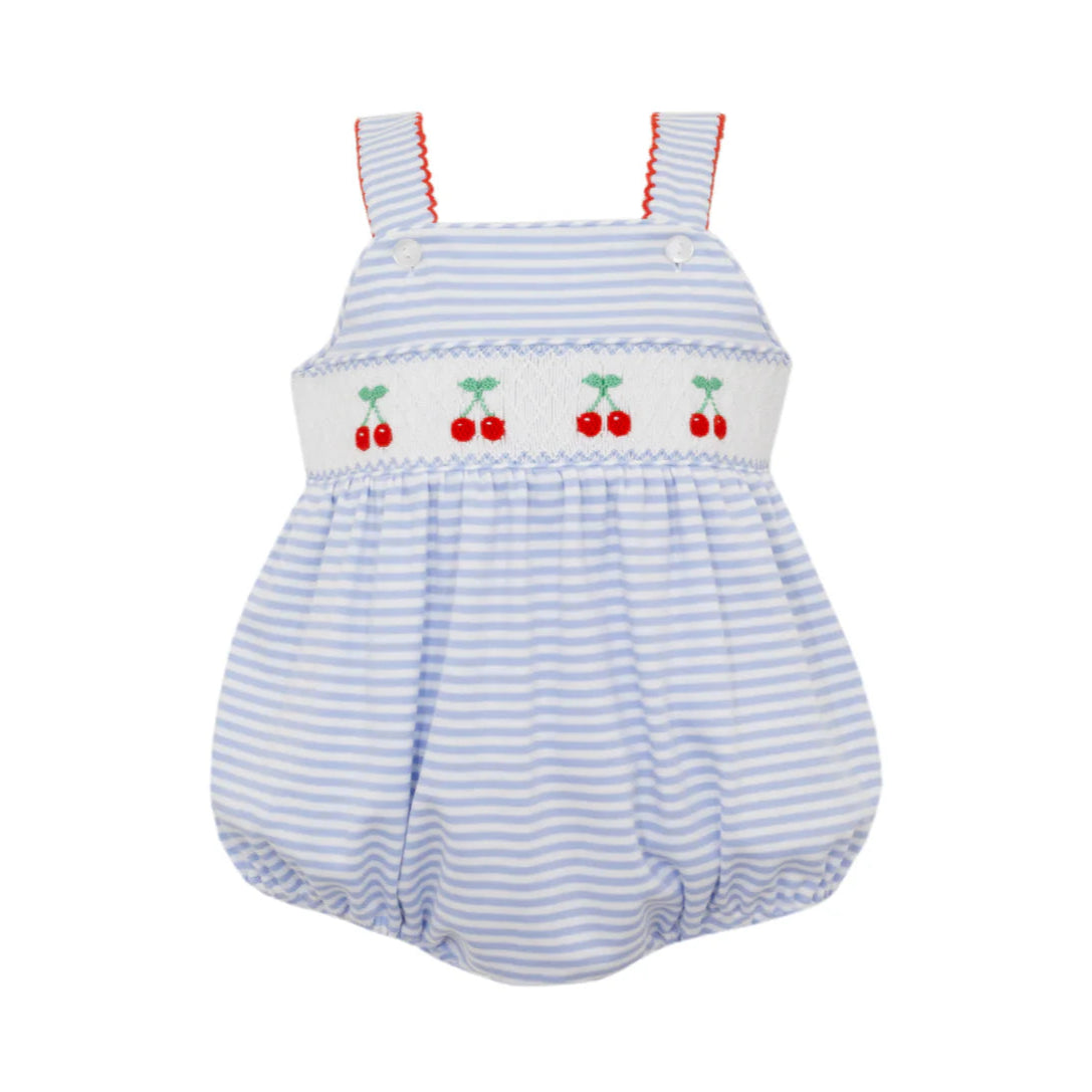 Cherry Light Blue/White Stripe Knit Sun Bubble