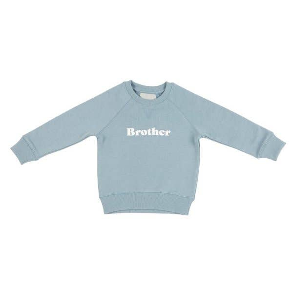 &quot;Brother&quot; Sweatshirt: Sky Blue