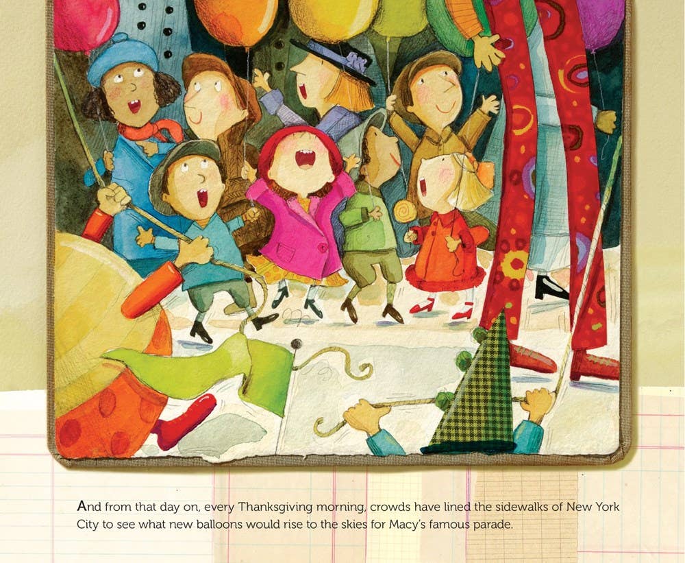 Balloons Over Broadway Hardcover Book