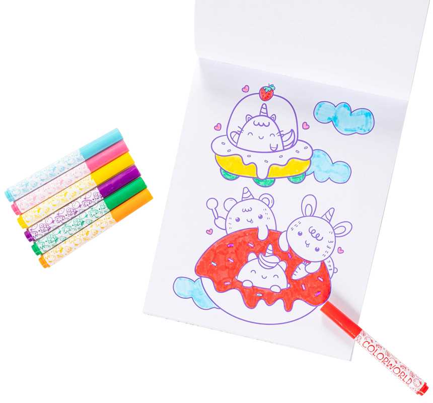ColorWorld: Sweet Scents Coloring Kit