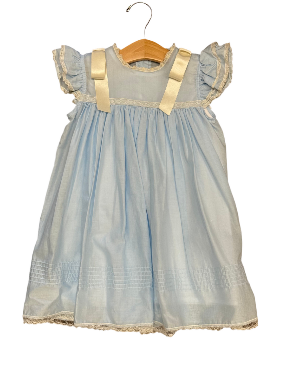 Caroline Heirloom Dress: Light Blue