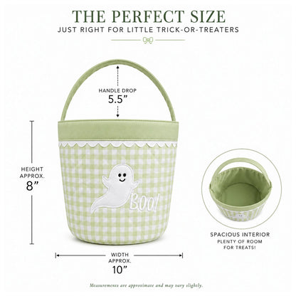 Glow-in-The-Dark Ghost Trick-Or-Treat Tote