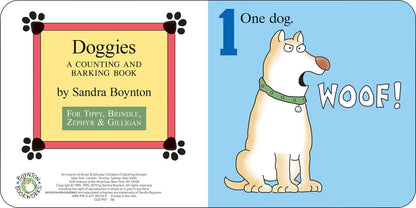 Doggies by Sandra Boynto Board Book