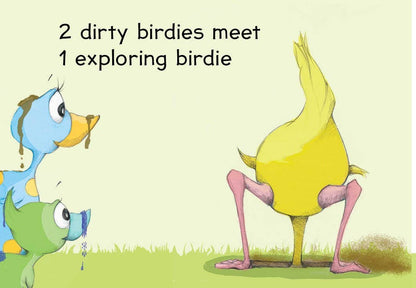 Dirty Birdies Toddler Board Book