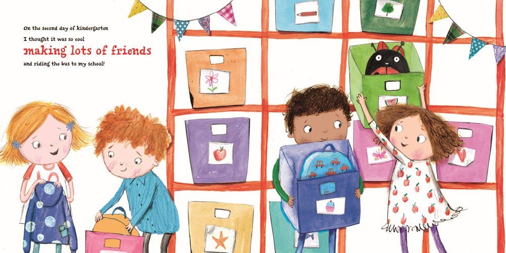 On the First Day of Kindergarten Book