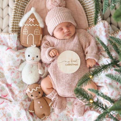 Cuddle + Kind Baby Snowman (Blush)