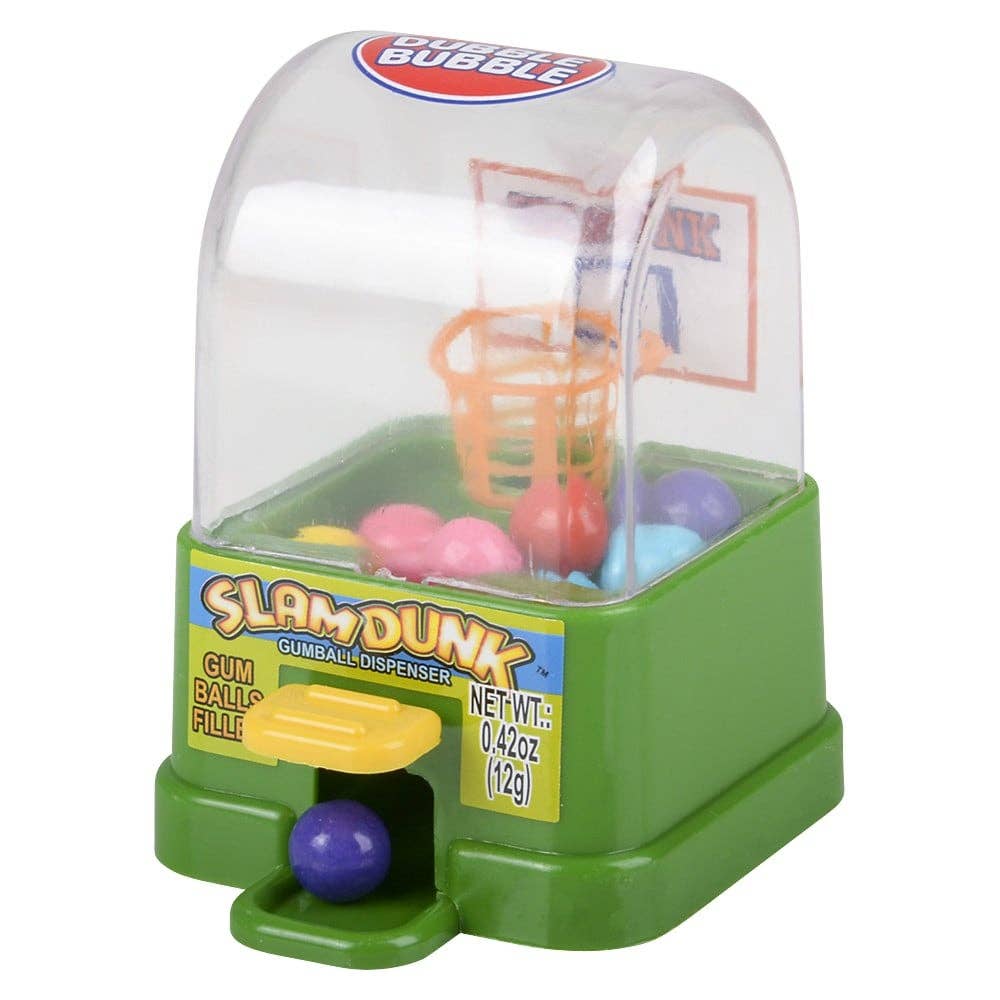 4" Slam Dunk Gumball Dispenser