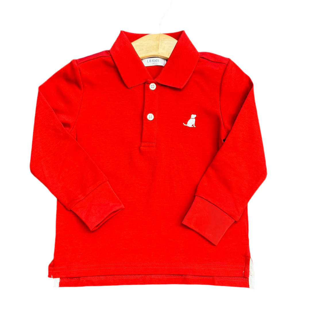Red LS Polo