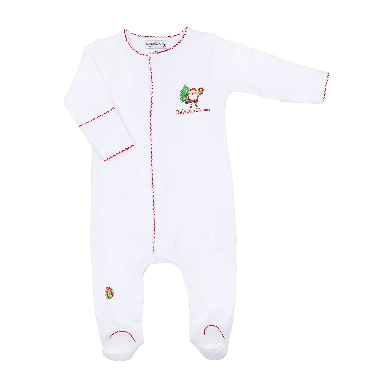 Jolly Holiday Embroidered Baby&