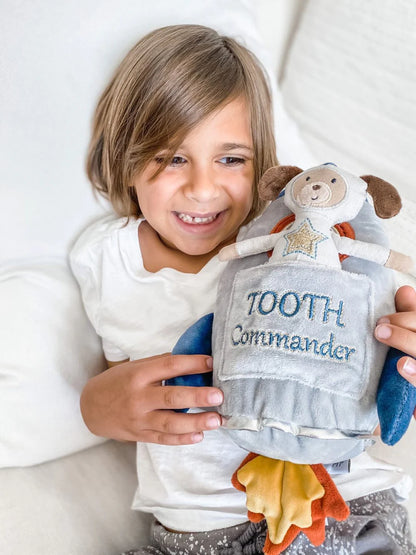 Mon Ami Tooth Commander Space Ship Pillow Set