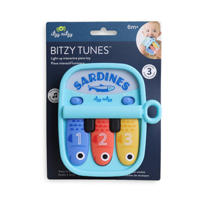 Bitzy Tunes™ Sardines Light-up Interactive Piano Toy
