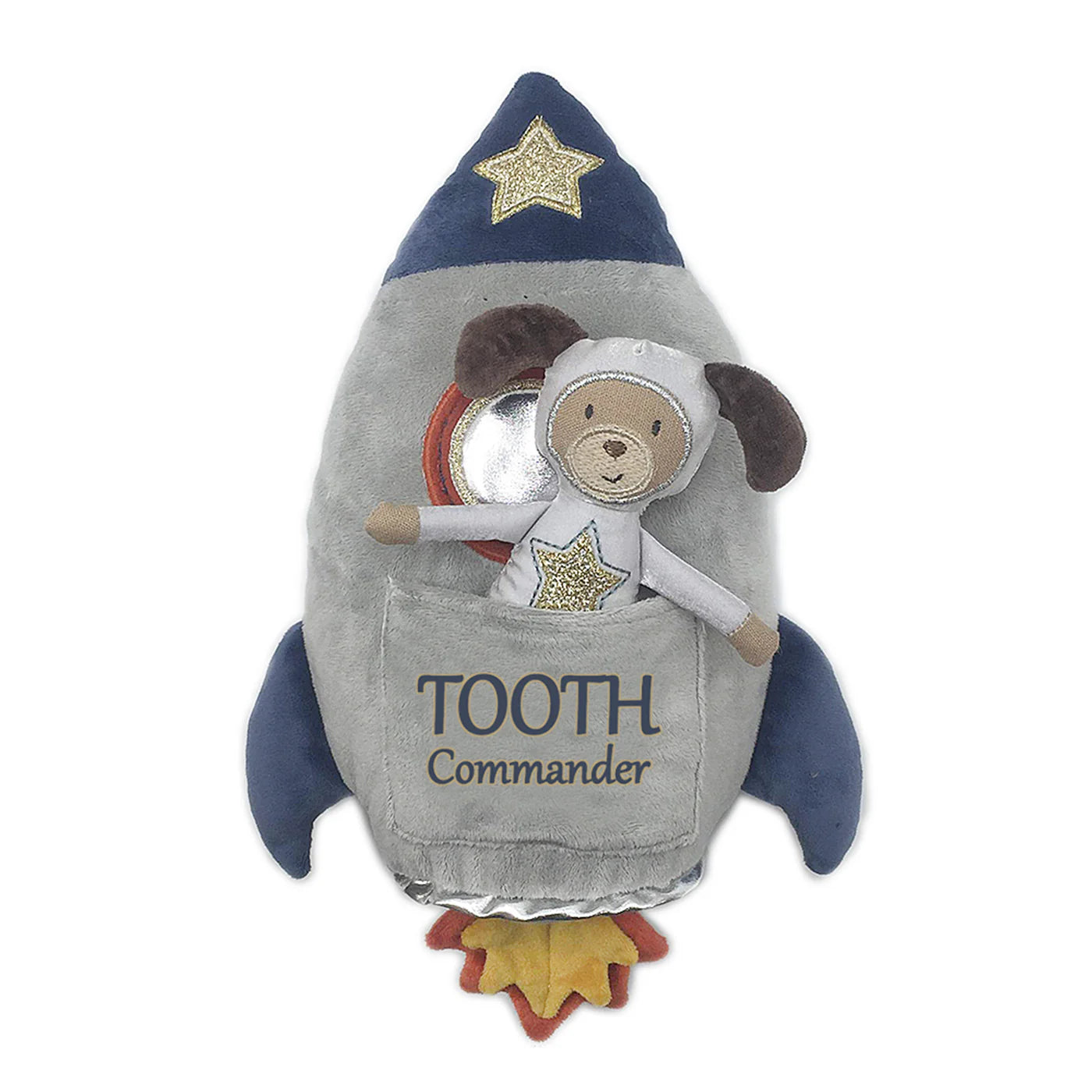 Mon Ami Tooth Commander Space Ship Pillow Set