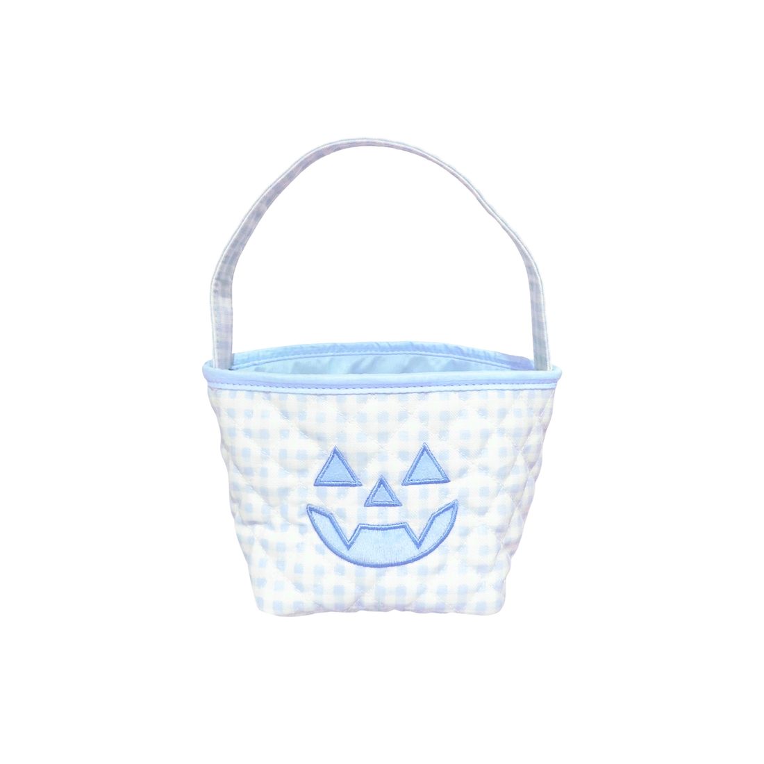 Petite Pumpkin Tote, Blue: PRESALE (expected early September)
