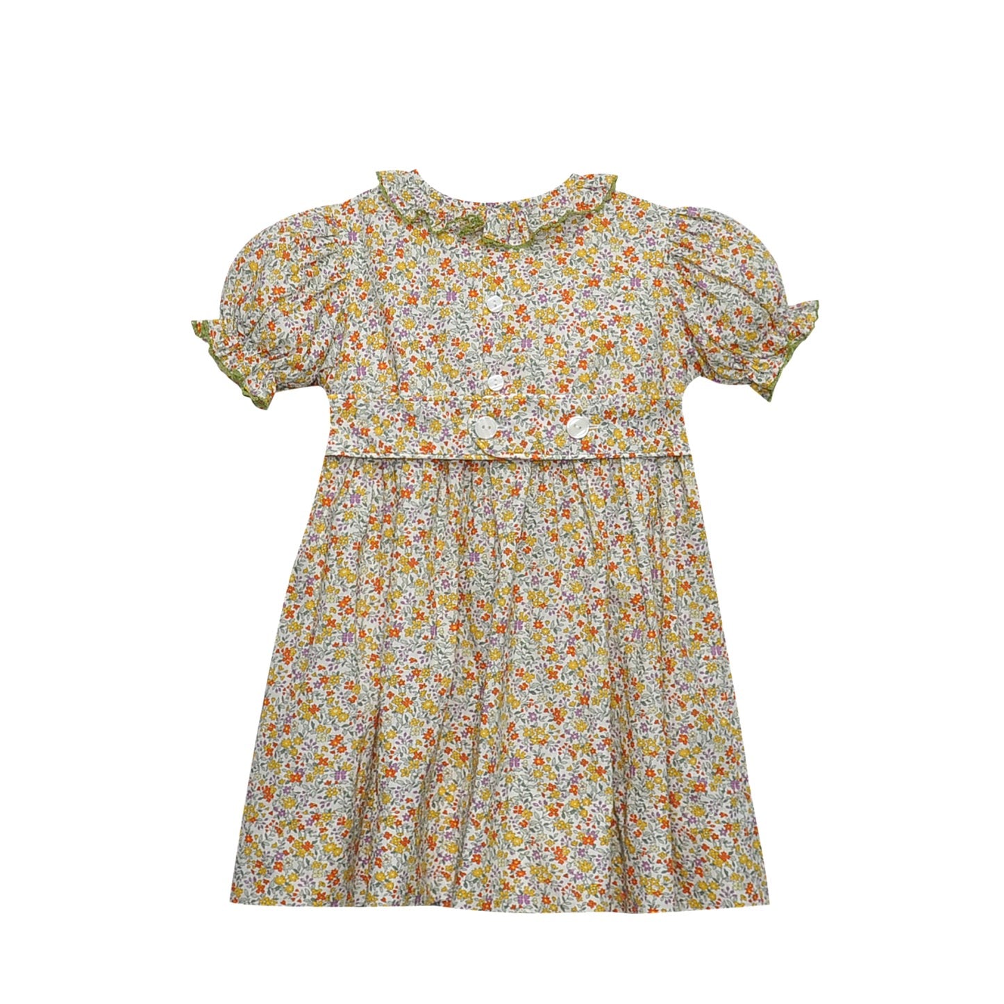 Yellow Flower Juliette Dress