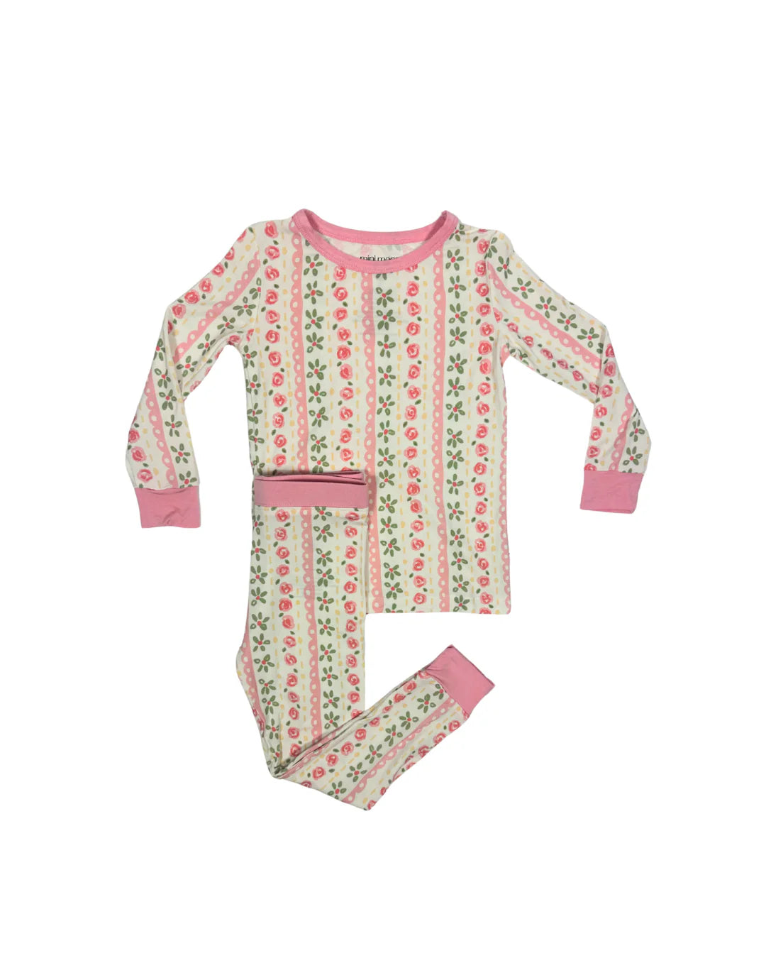 2-Piece Bamboo Pajamas: Cottage Garden