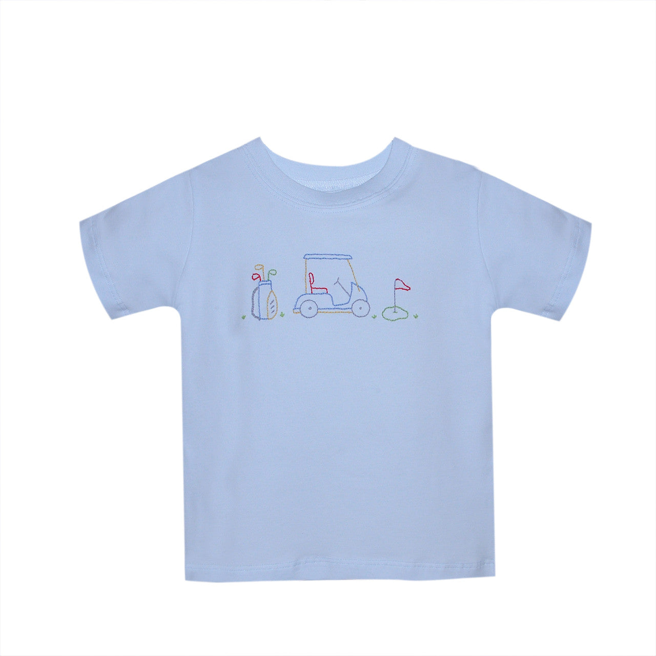 Blue Houston T-Shirt: Tee Time