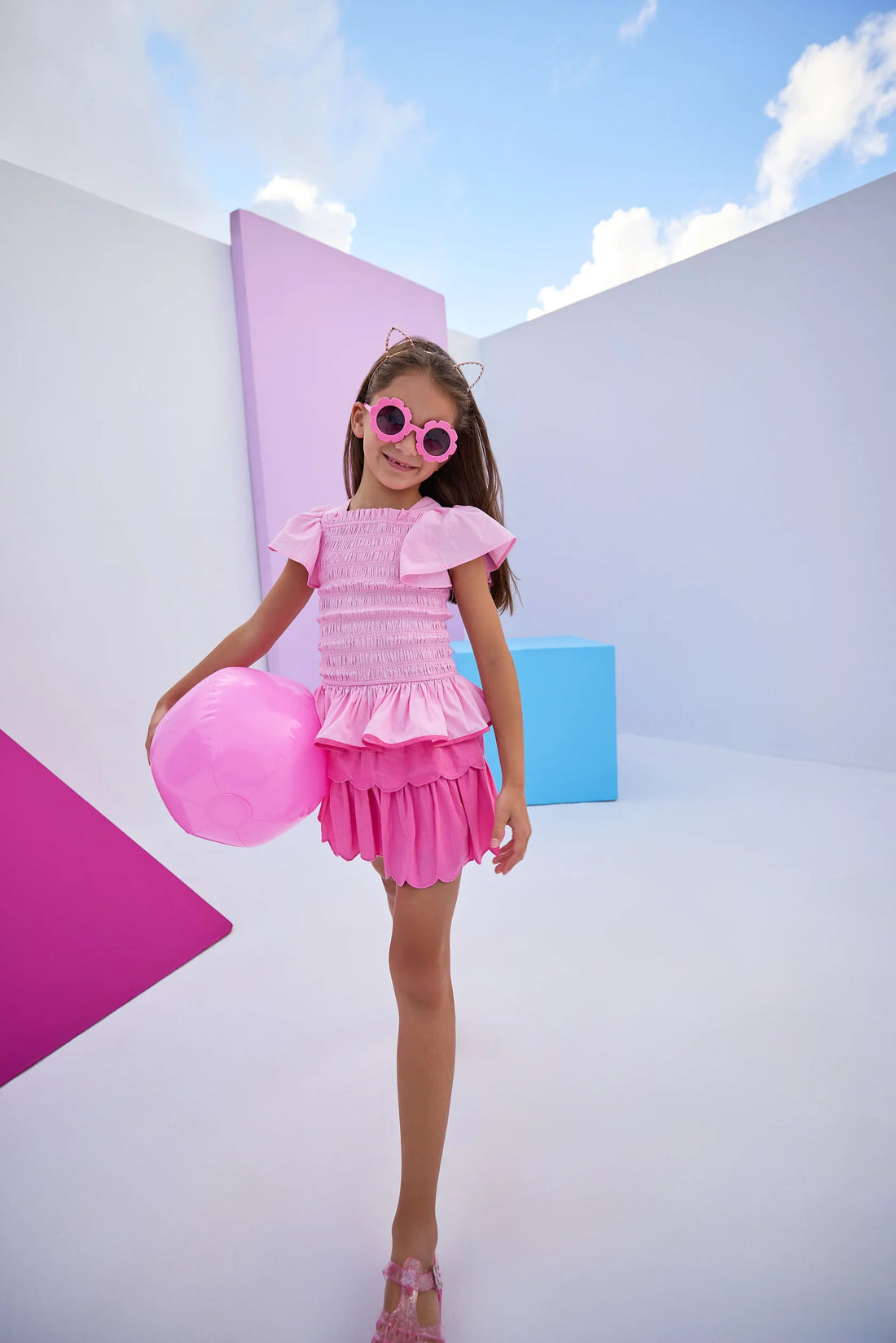 India Top: Pale Pink