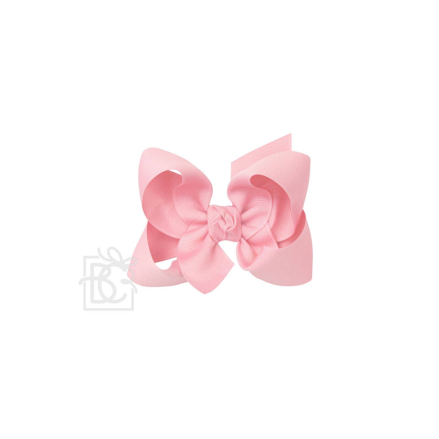 4.5&quot; Hairbow on Alligator Clip: Pink