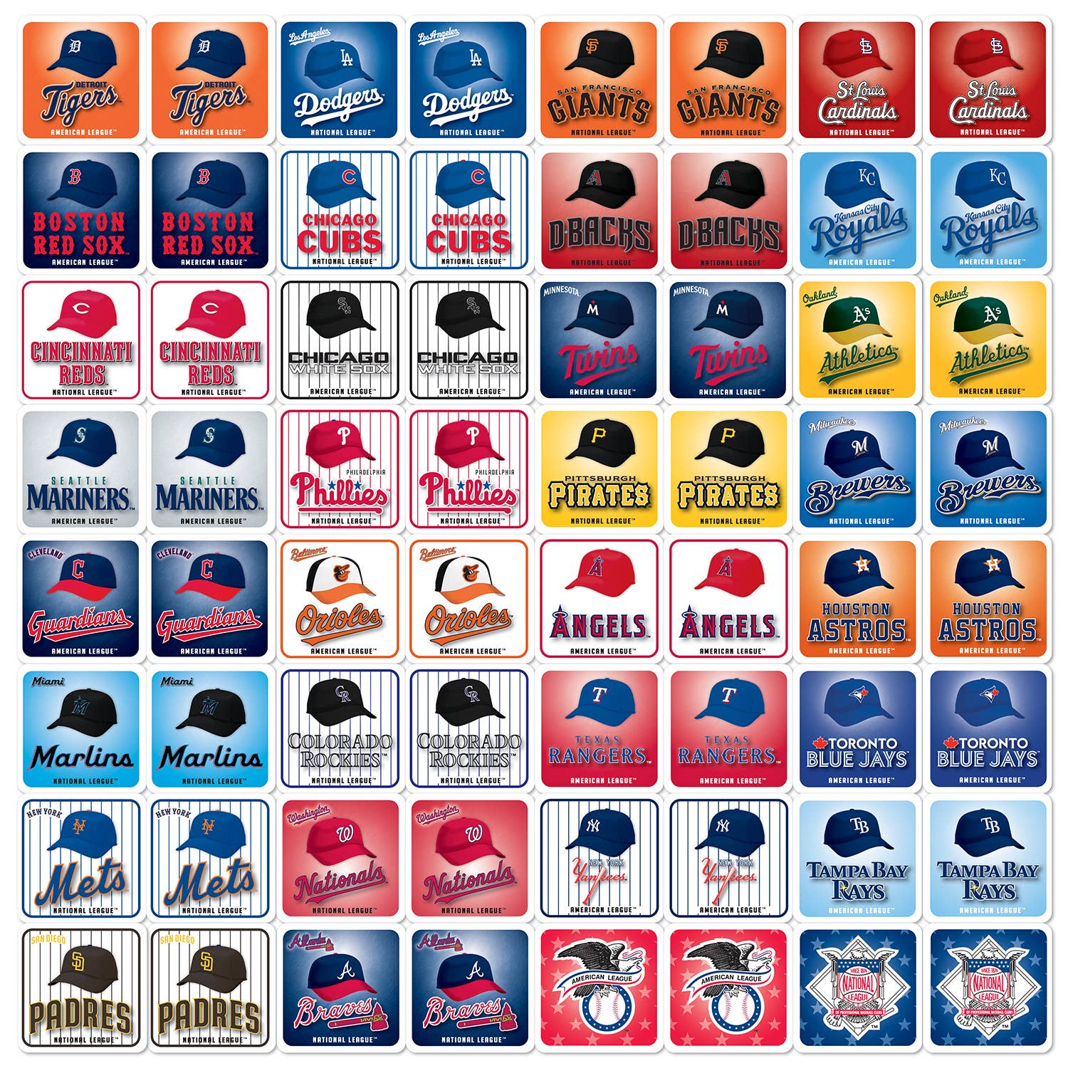 MLB - League Matching Game