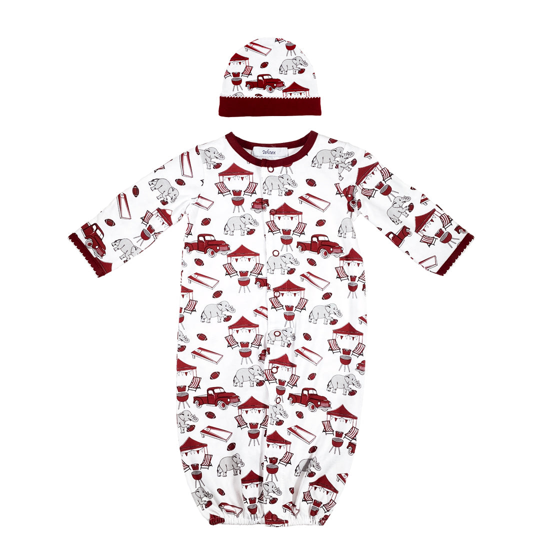 Elephant Converter Gown &amp; Hat Set