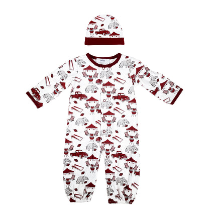 Elephant Converter Gown &amp; Hat Set