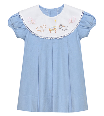 Blue Reese Dress: Nativity