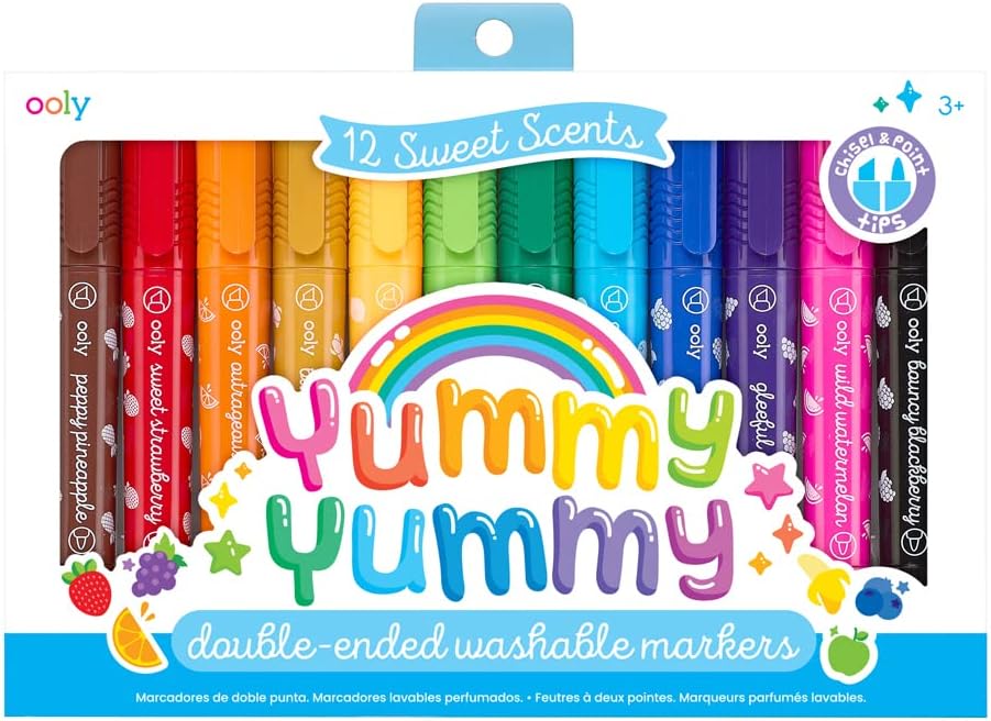 Yummy Yummy Scented Markers - Set of 12