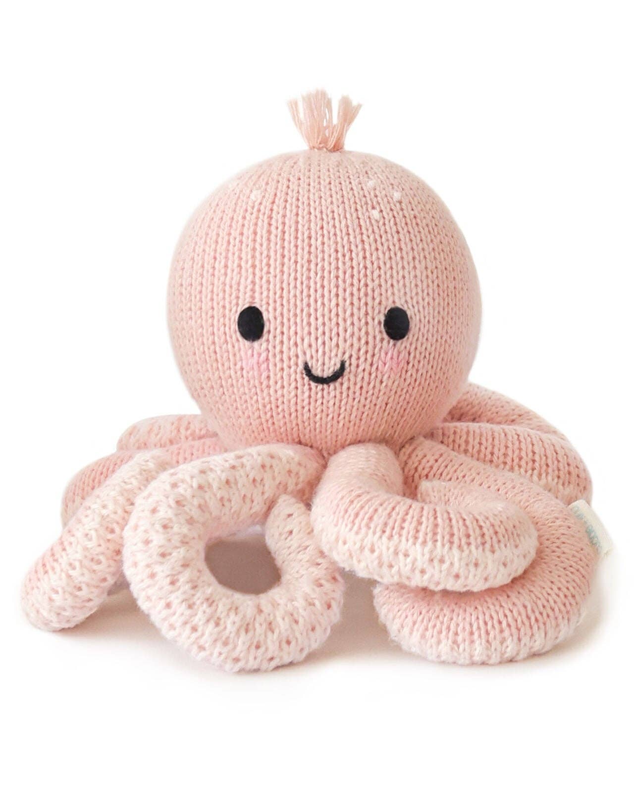 Cuddle + Kind Baby Octopus: Soft Coral Pink