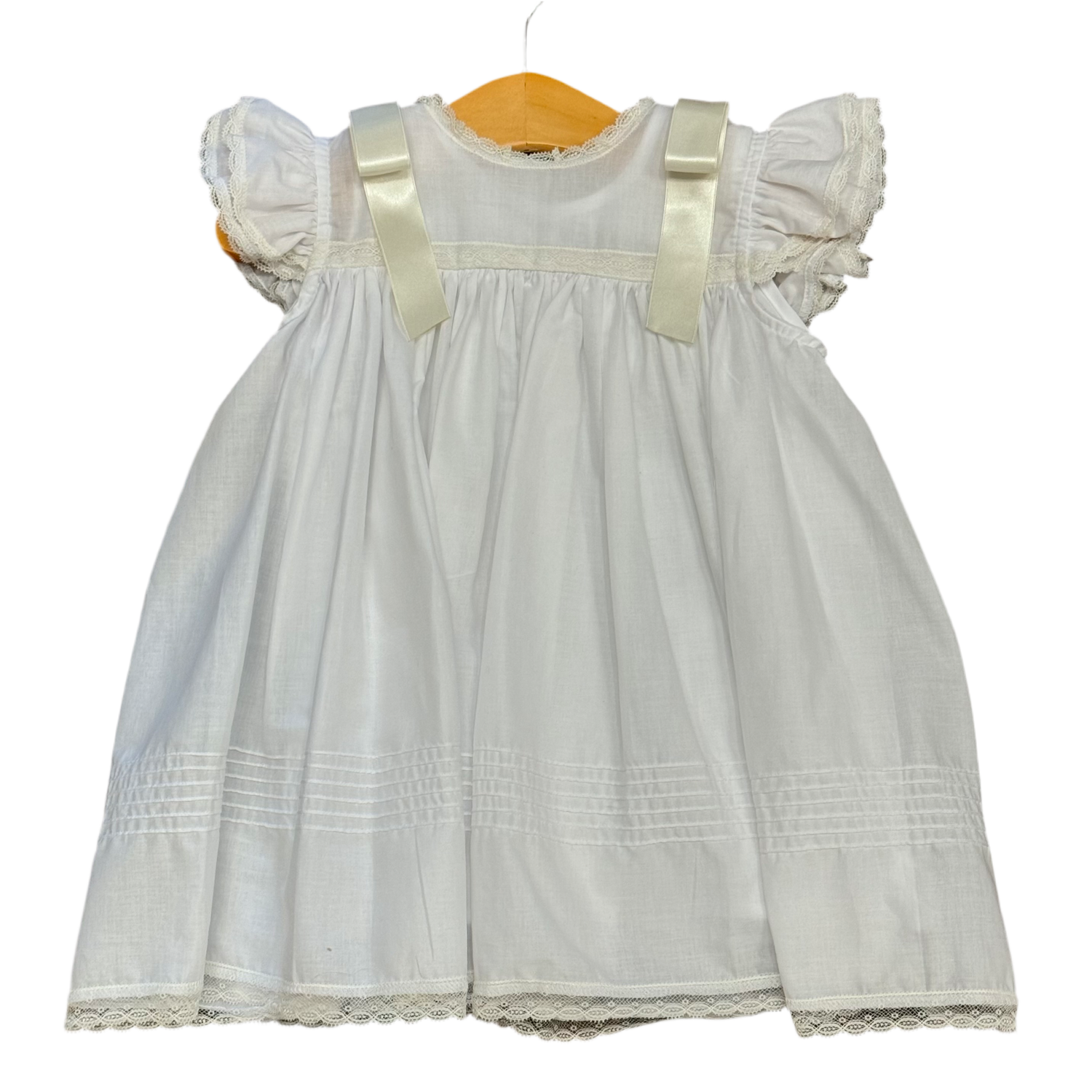 Caroline Heirloom Dress: White