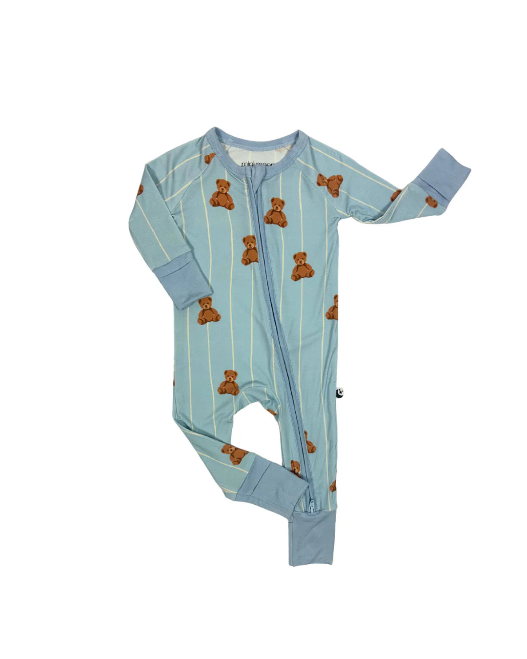 2-Way Zipper Romper: Cozy Cub