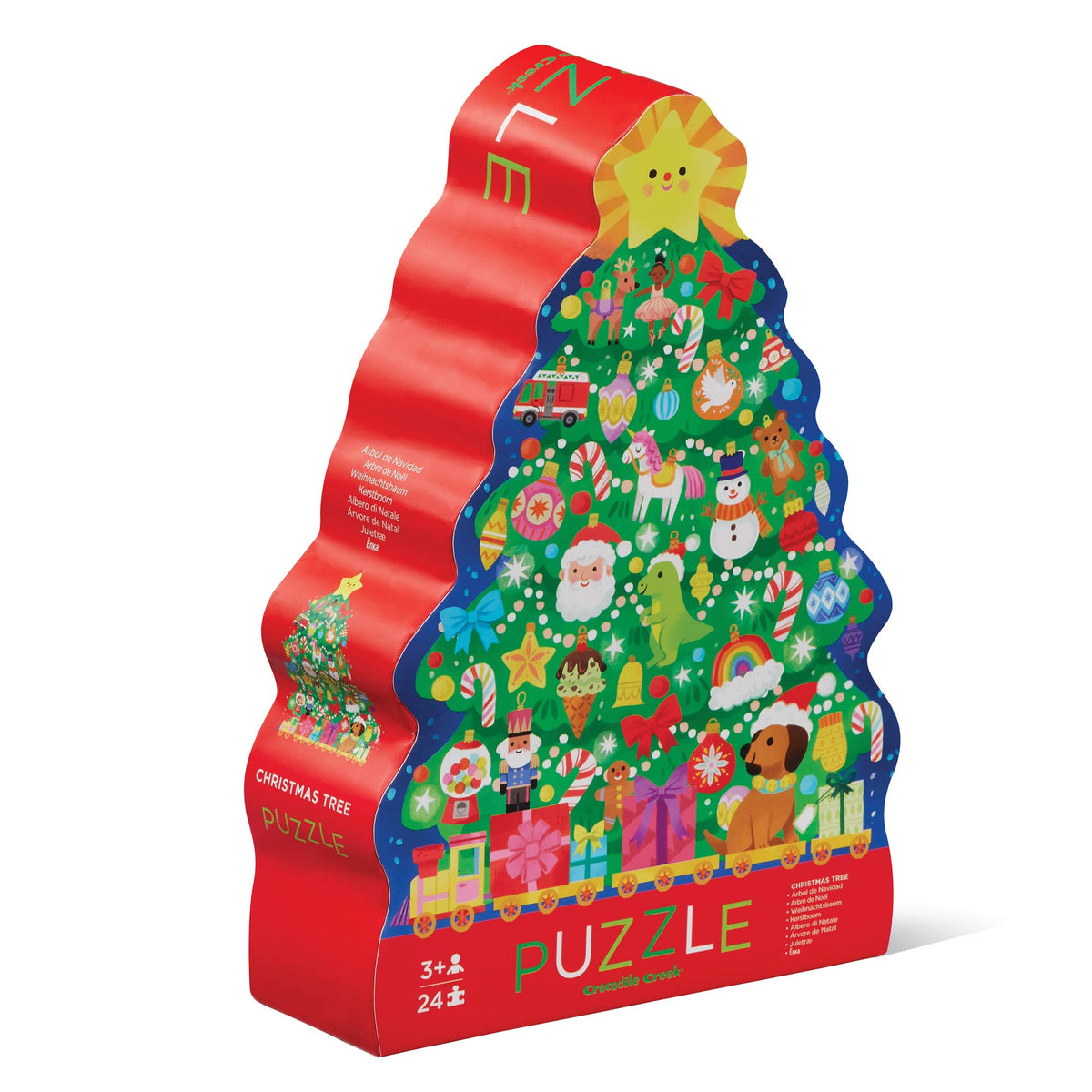 24-Piece Puzzle: Christmas Tree