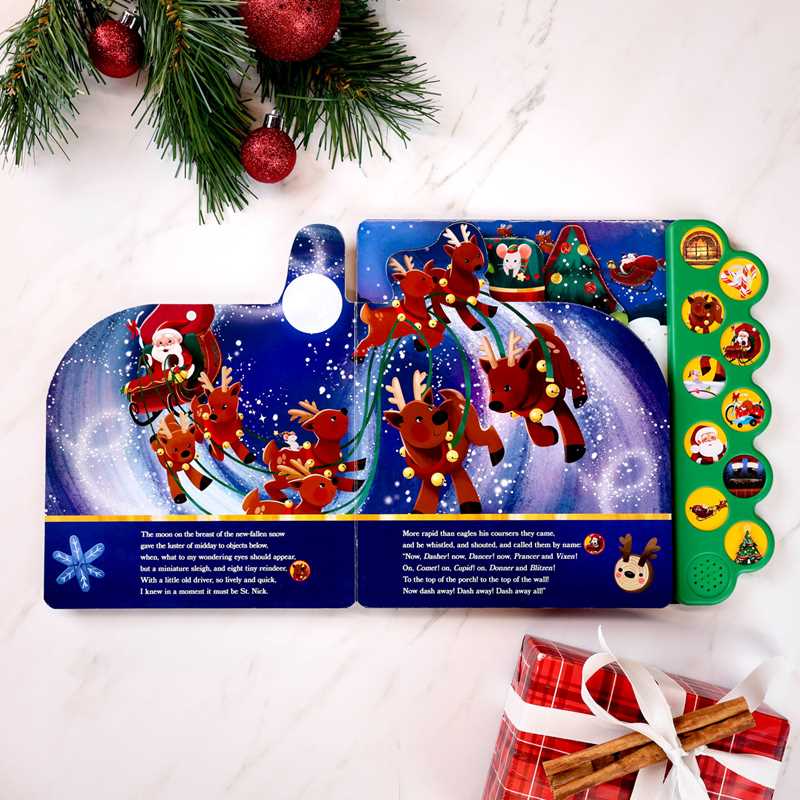 Night Before Christmas 10-Button Sound Book