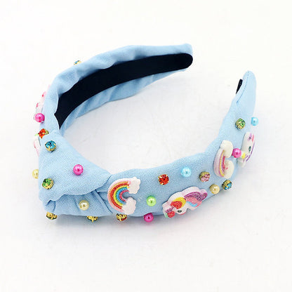 PoppyLand Over the Rainbow Headband