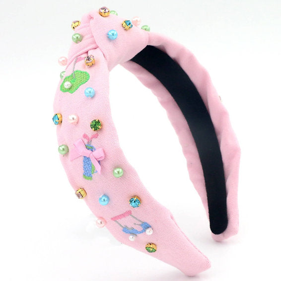 PoppyLand Par-Tee Time Headband