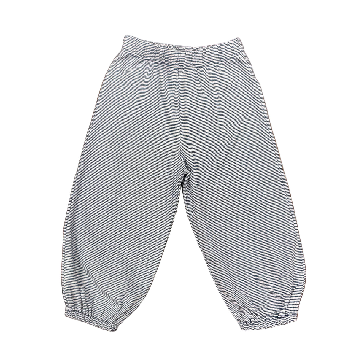 Boys Bloomer Pants: Navy Stripe