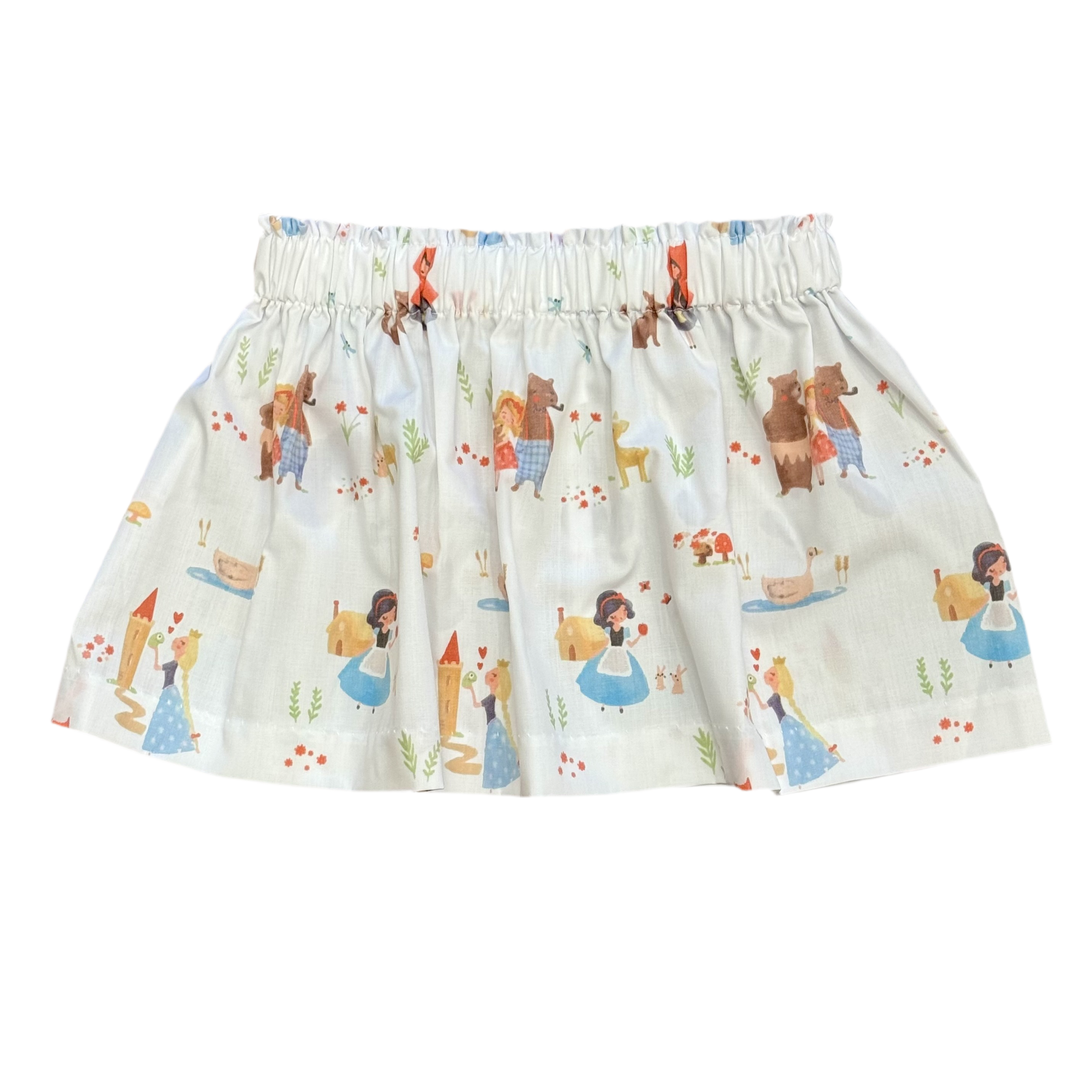 Whimsical Princesses Printed Skirt