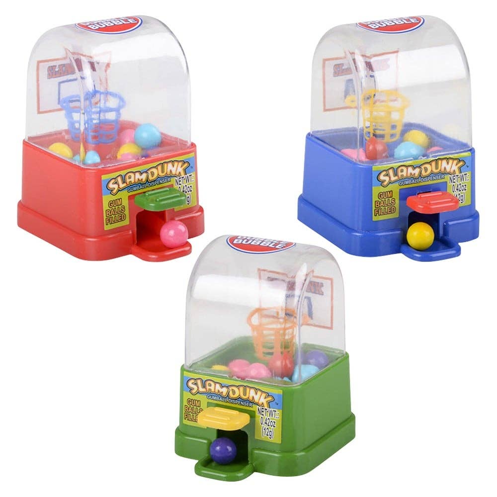 4" Slam Dunk Gumball Dispenser