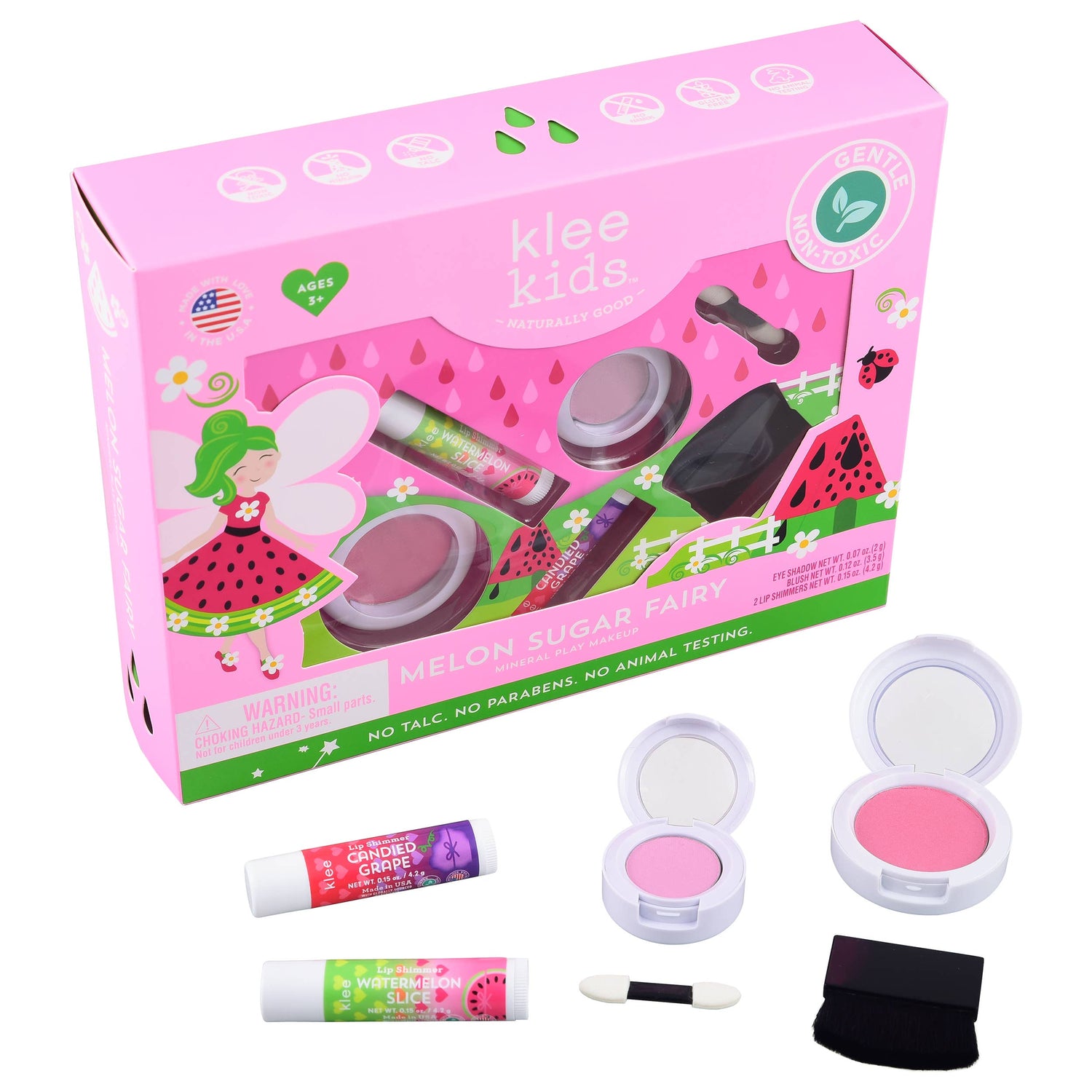 Klee Kids Play Makeup 4-PC Kit: Enchanted Fairy