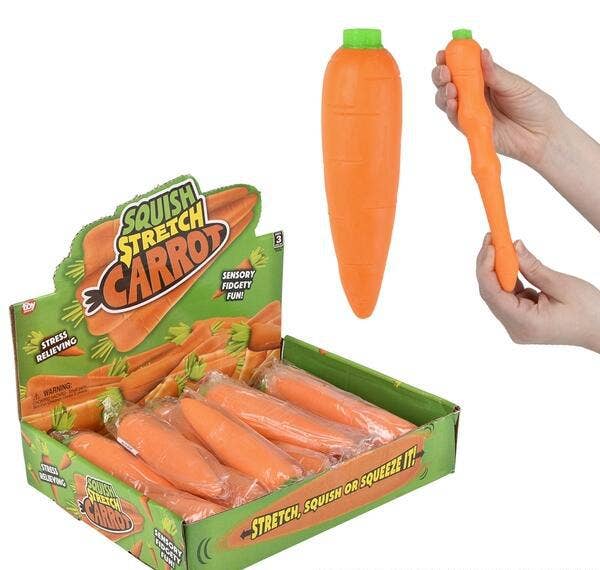5.5" Stretch and Squeeze Carrot