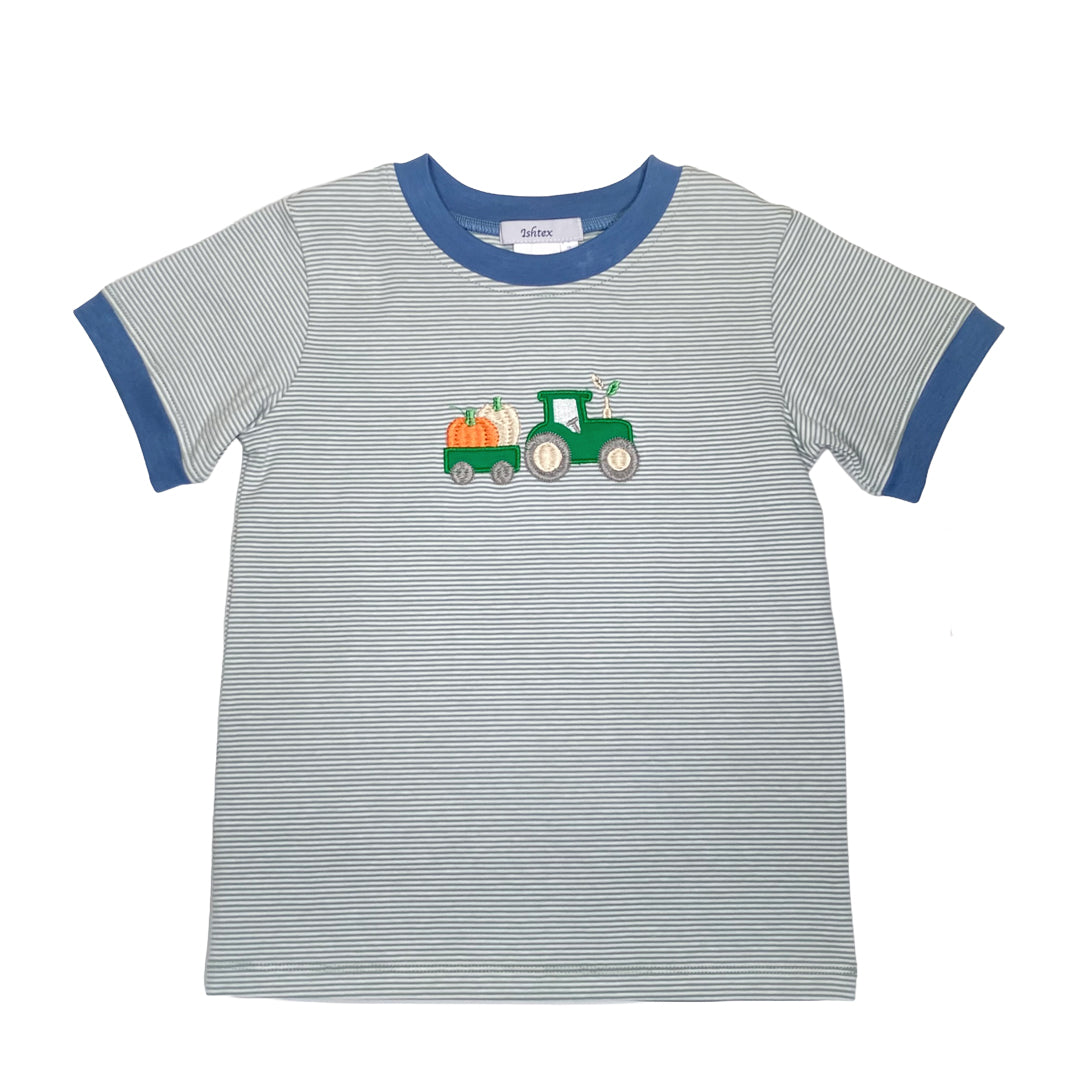 Pumpkin Applique Boys T-Shirt