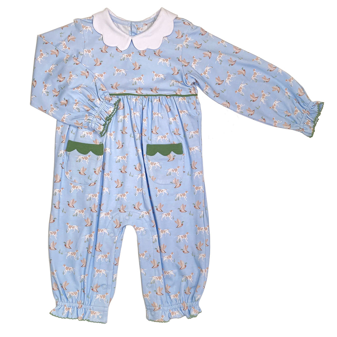 Duck Hunt Girls Romper