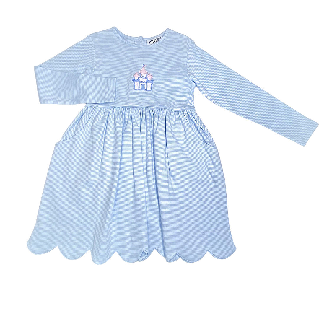 Castle Applique Dress