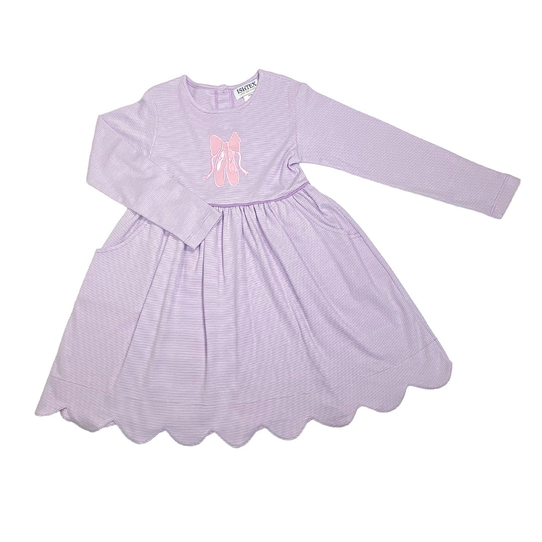 Ballet Shoes Applique Dress