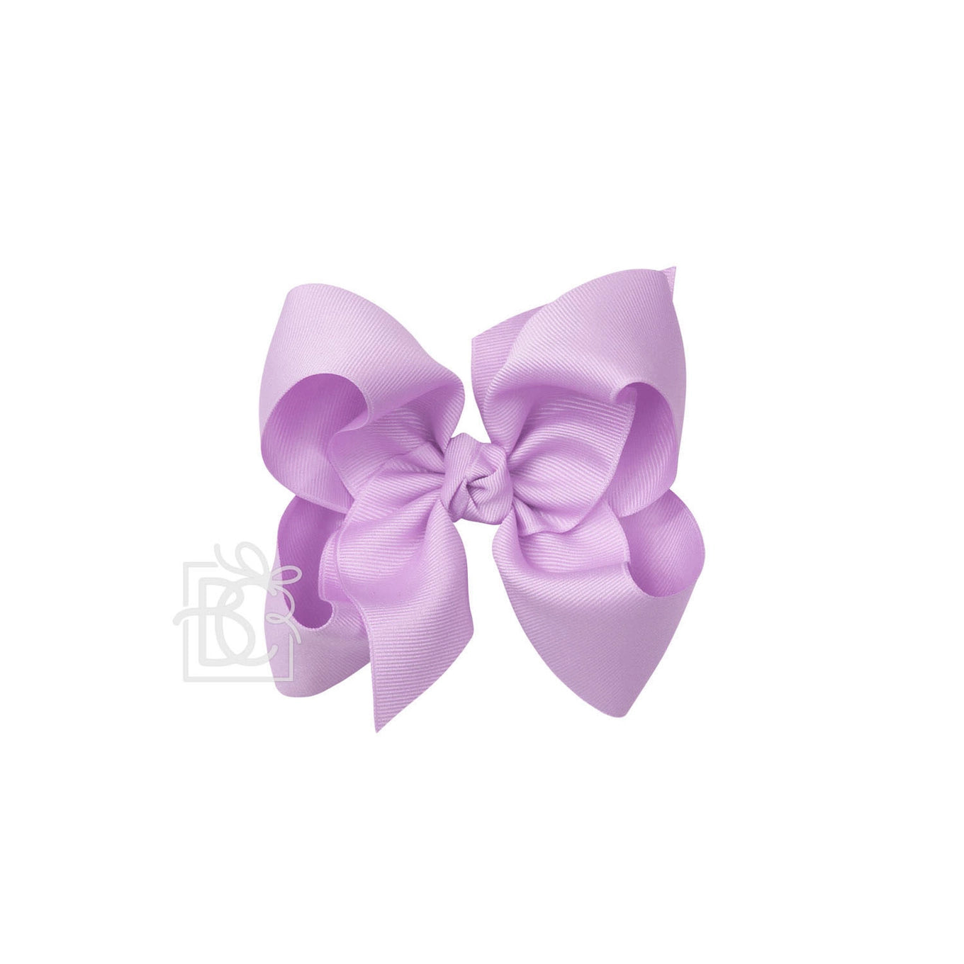 5.5&quot; Hairbow on Alligator Clip: Light Orchid