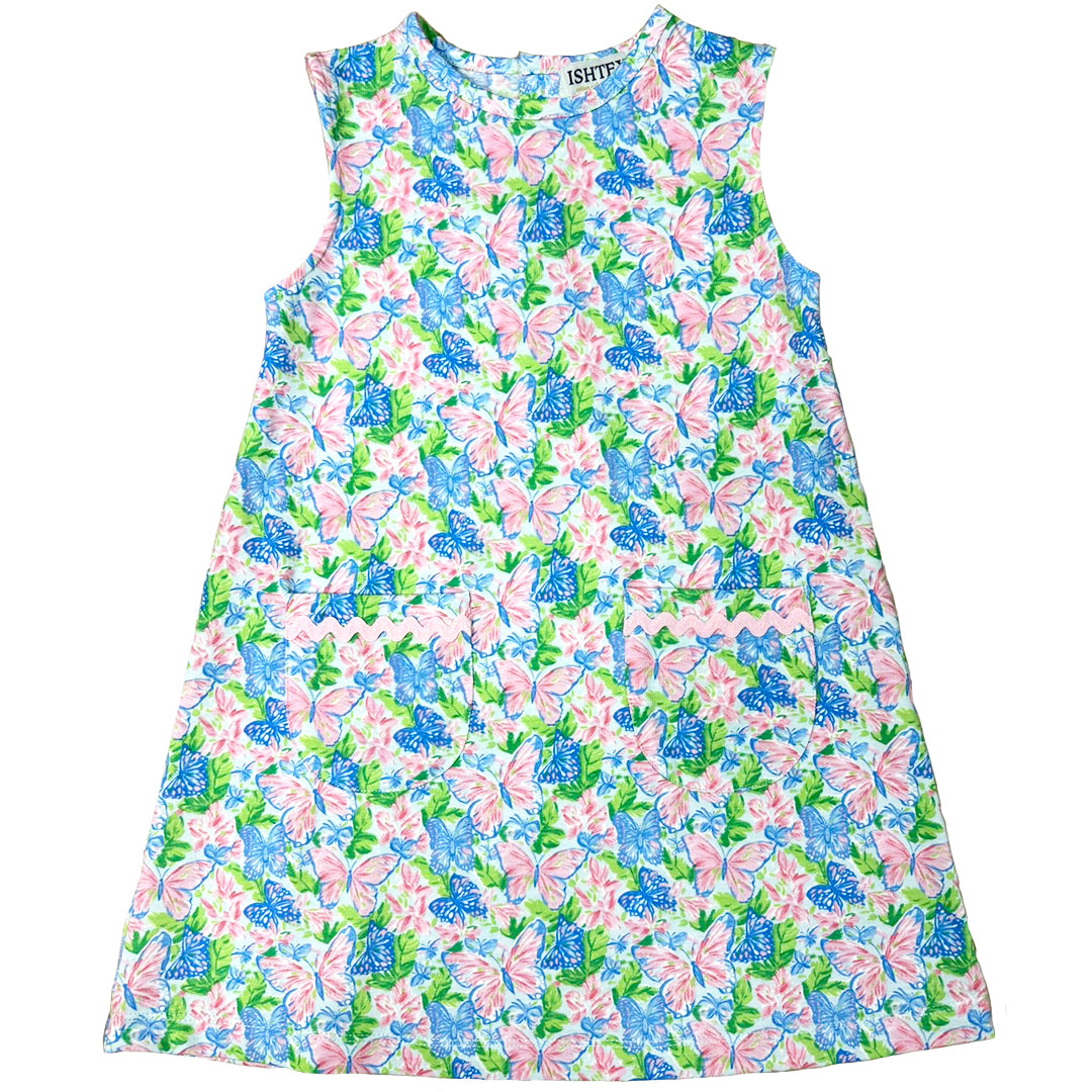 Butterfly Print Dress