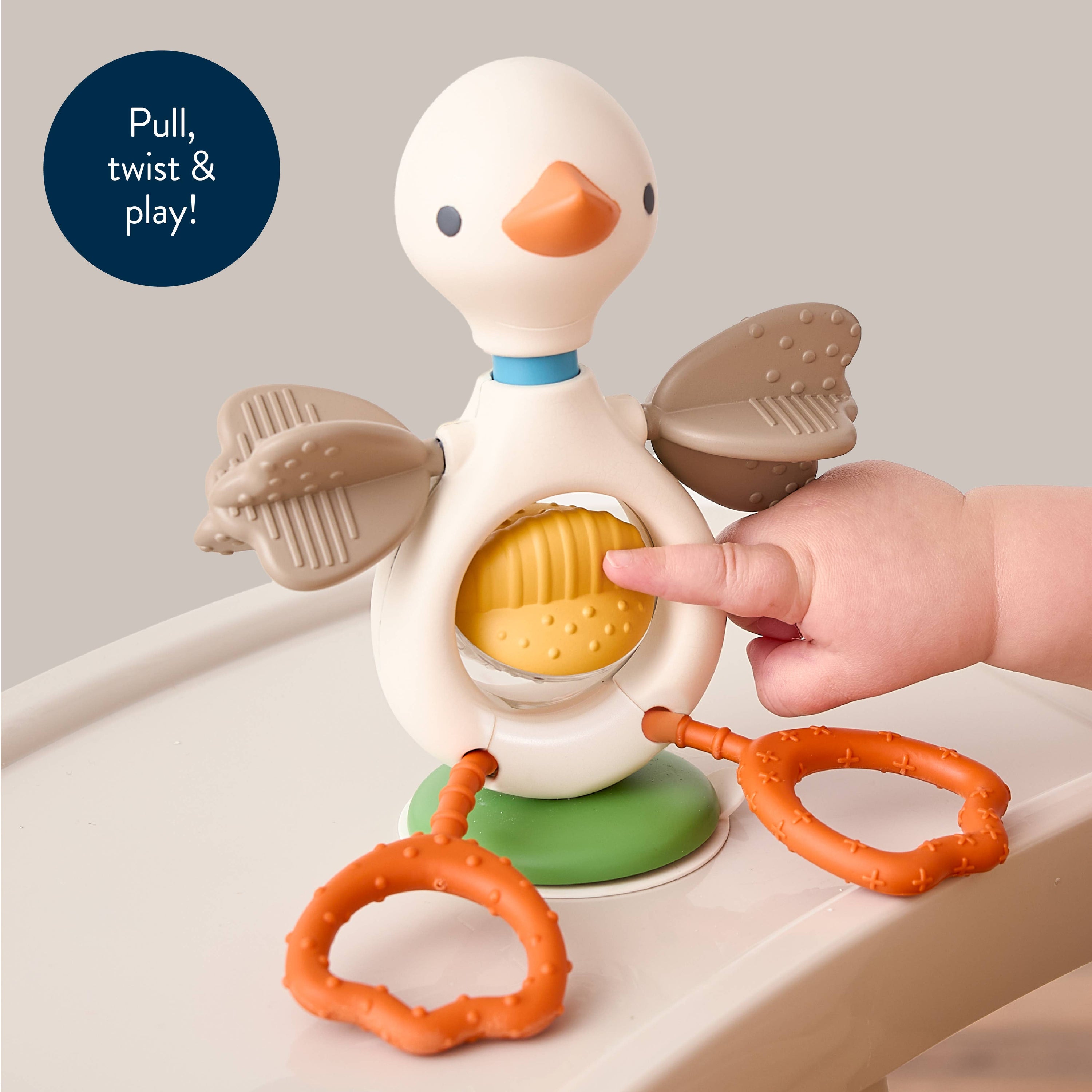 Itzy Twist &amp; Bop™ - High Chair Sensory Toy Goose